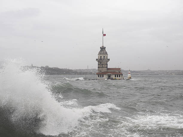 istock Maidens Tower , Istanbul,Turkey 637593676