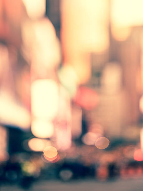 istock Abstract defocused urban street scene 637598618
