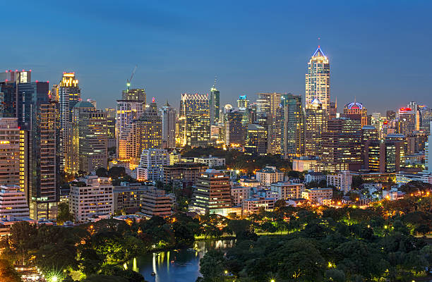 istock Downtown Bangkok, Thailand 637599020