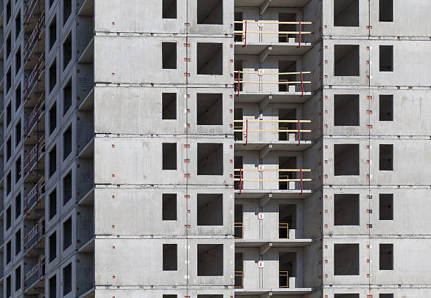 istock New construction building tenement apartment house 637602210