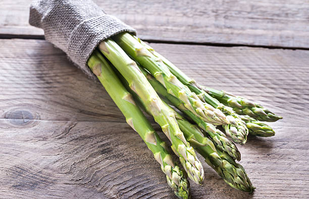 istock Bunch of fresh asparagus 637609832
