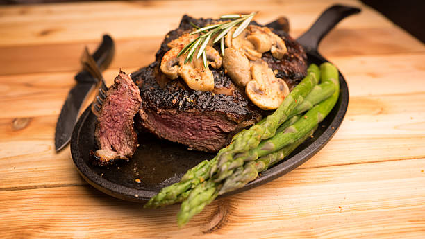 istock Sliced Prime Rib Eye Steak 637614584