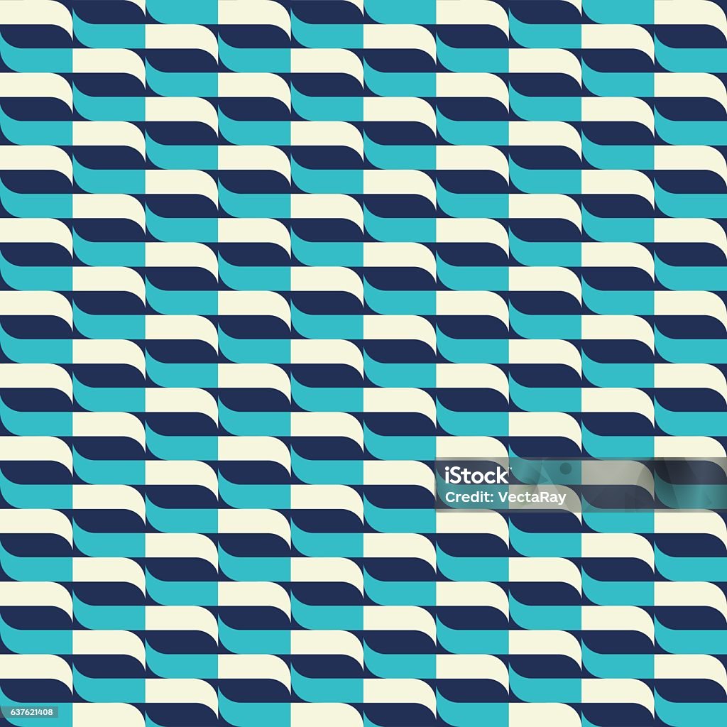 Simple Wave Pattern Geometric Seamless Geometric Abstract Wave Pattern In Vector Format Stock ...