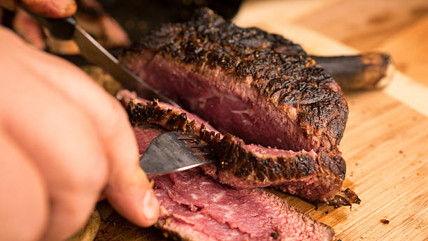 istock Sliced Prime Rib Eye Steak 637621692