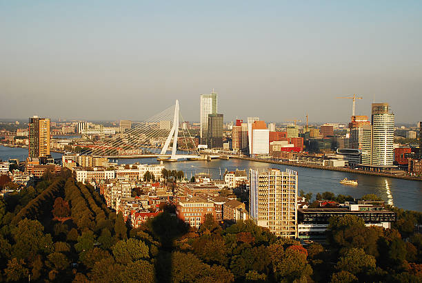 istock Panorama of Rotterdam, the Netherlands 637622340