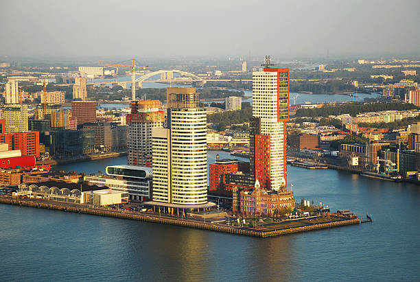 istock Panorama of Rotterdam, the Netherlands 637622424