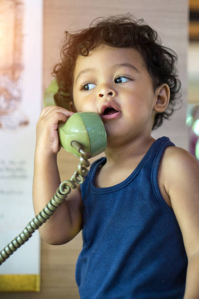 Little Asian Baby Boy Talking On A Retro Telephone Stock Photo - Download Image Now - iStock Little Asian Baby Boy Talking On A Retro Telephone Stock Photo - Download Image Now - iStock