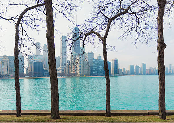 istock Lake Michigan, Chicago, illinois, USA 637634034