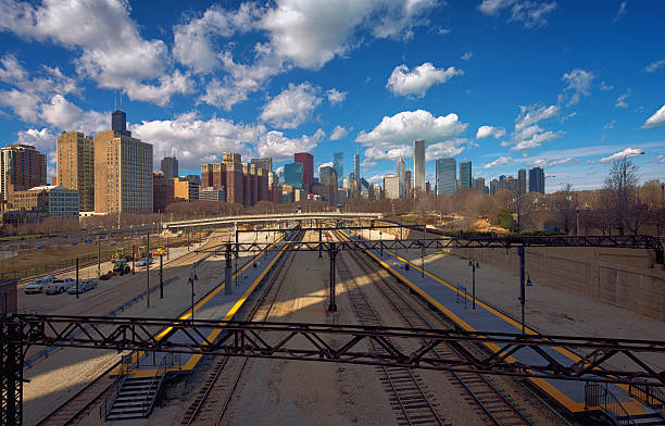 istock The Railroads, Chicago, illinois, USA 637634714