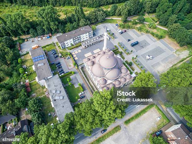 Eine Der Größten Moscheen Deutschlands Stockfoto und mehr Bilder von Architektur - Architektur, Beten, Blau