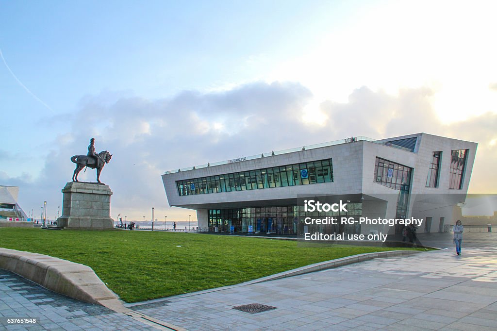 Liverpool, United Kingdom - February 24, 2014 : Liverpool Liverpool, United Kingdom - February 5, 2012: Pier Head Ferry Terminal in Liverpool, Merseyside Architecture Stock Photo