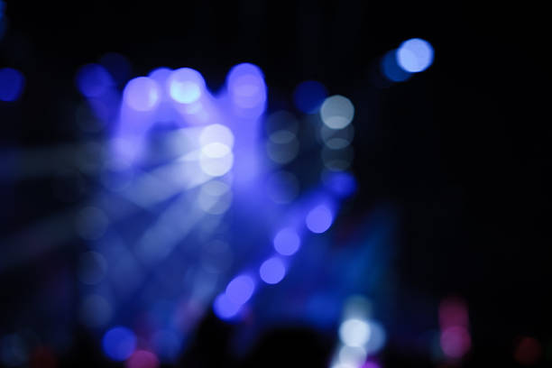 istock Blurred disco party and Concert Live 637651602