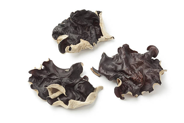 istock Dried jelly ear mushrooms 637654496