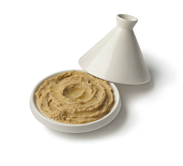 istock Tagine with hummus and olive oil 637654860