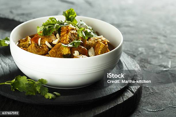 Chicken Curry Stock Photo - Download Image Now - Turkey Meat, Curry - Meal, Curry Powder
