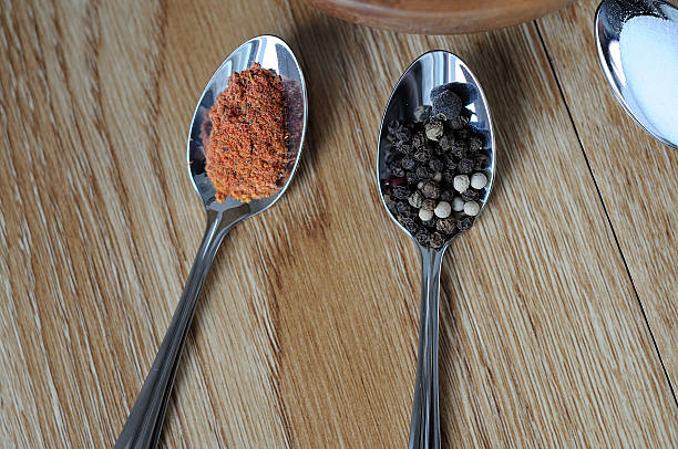 istock The mix spices on wooden background 637659450