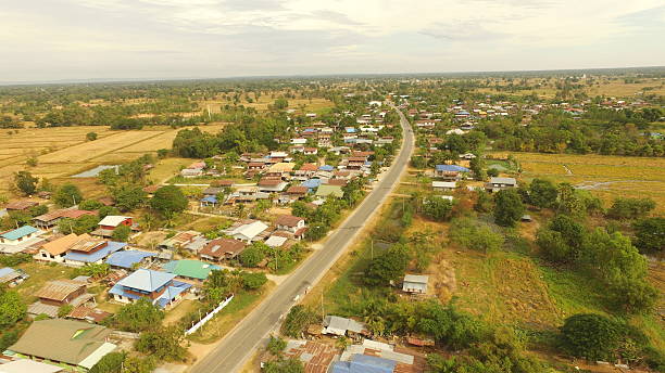 istock The small village in Thailand 637662022