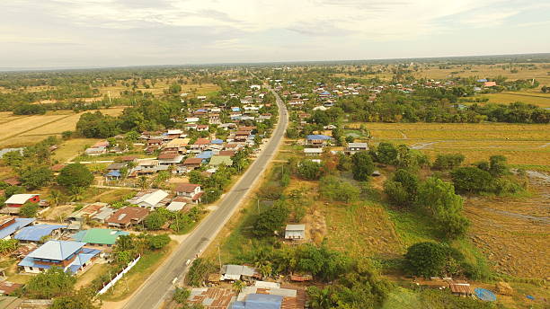 istock The small village in Thailand 637662506