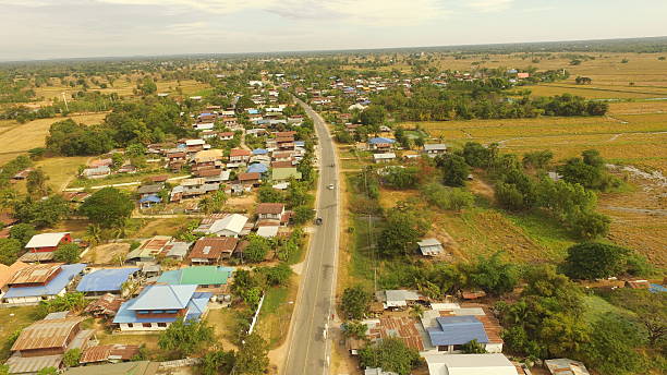 istock The small village in Thailand 637662632