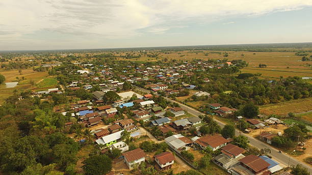 istock The small village in Thailand 637662880