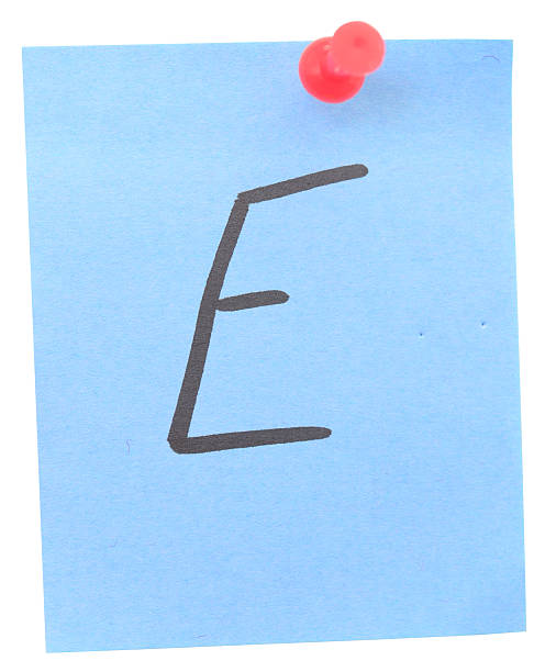 Letter Note Images 110+ Alphabet Letter A Adhesive Note Alphabetical Order Stock Photos ...