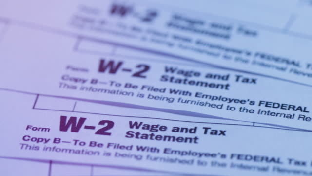 IRS Form W-2 Tax