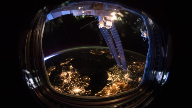 International Space Station (ISS) porthole