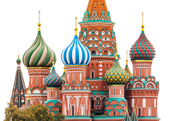 istock Fragment view of Saint Basil's Cathedral 637671854