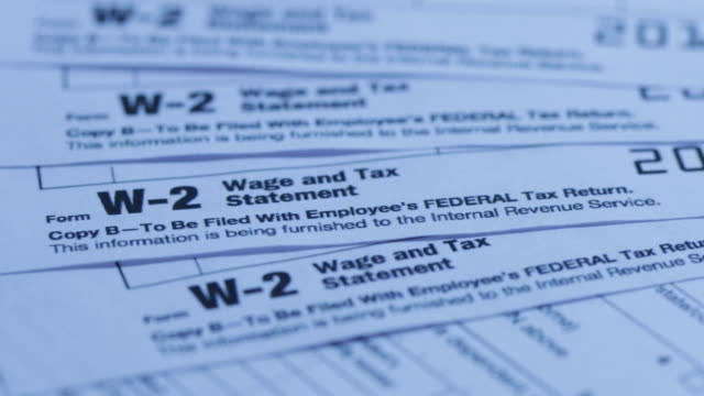 IRS Form W-2 Tax