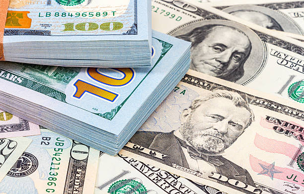 istock Pile of one hundred american dollar bills 637680174