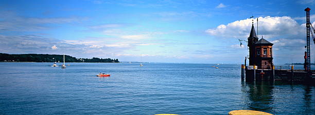 look to the monastery on Frauenchiemsee island .It is a very famous tourist attraction in Bavaria.