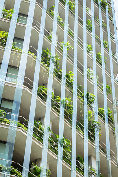 istock Large modern office building detail 637685804