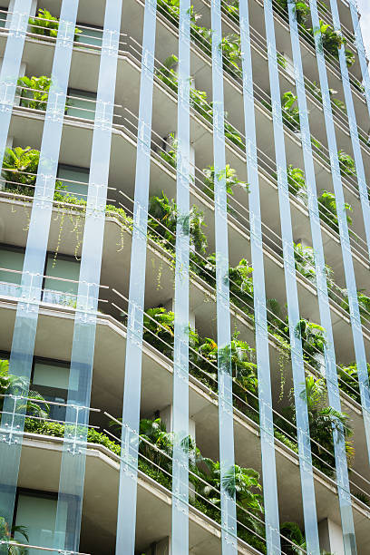 istock Large modern office building detail 637685926