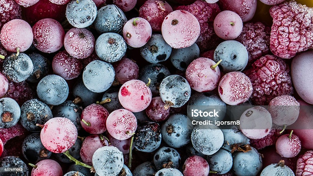 Gelée de fruits rouges - Photo de Glacé libre de droits