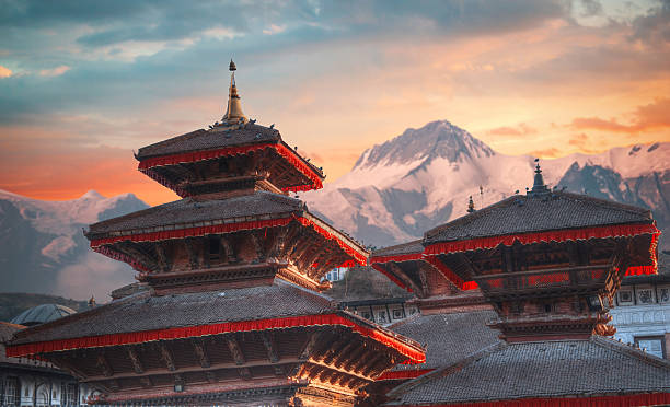 patan - kathmandu foto e immagini stock