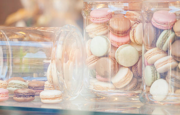 istock colourful macaroons in glass jars 637698940
