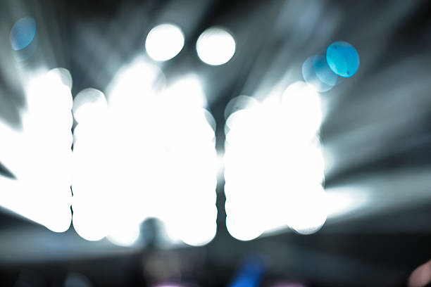 istock Blurred disco party and Concert Live 637699586