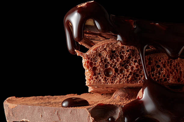 istock Heap of broken pieces chocolate 637707054