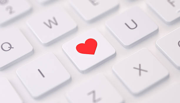 istock Modern Keyboard wih I Love You Message 637710686