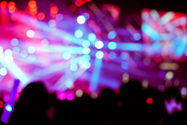 istock Blurred disco party and Concert Live 637710916