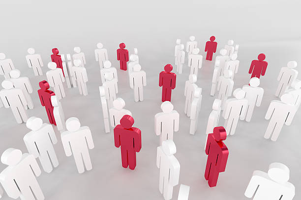 istock 3d rendering of human sign for team leader concept 637712486