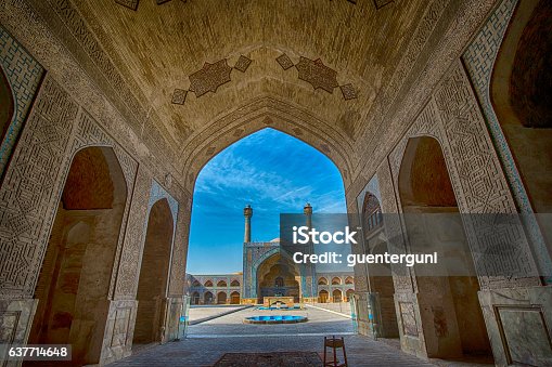 istock Jameh or Friday Mosque of Isfahan, Iran 637714648