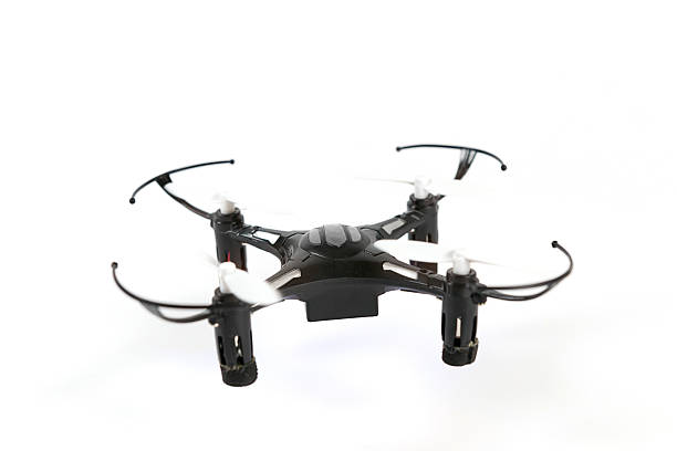 istock Toy Drone quadrocopter. Remote controlled quadcopter drone. 637718858