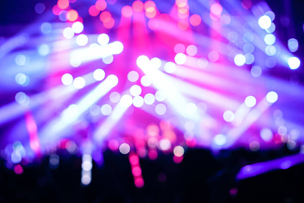 istock Blurred disco party and Concert Live 637718910