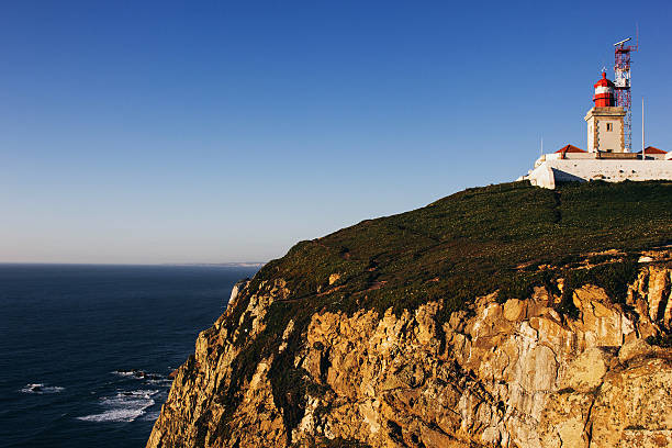 istock Cabo da Roca Lighthouse and Atlantic Ocean, Portugal 637722296