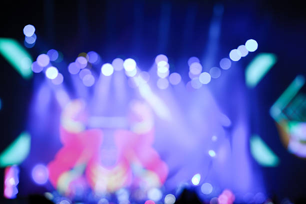istock Blurred disco party and Concert Live 637722874