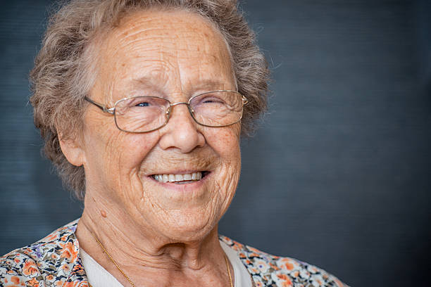 istock Senior Portrait in an Elderly Daycare Center 637726346