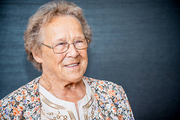 istock Senior Portrait in an Elderly Daycare Center 637726358