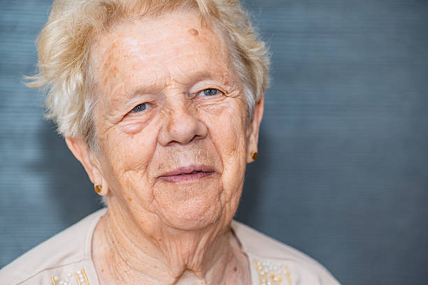 istock Senior Portrait in an Elderly Daycare Center 637726430