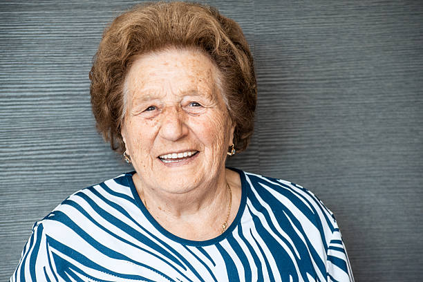istock Senior Portrait in an Elderly Daycare Center 637726594